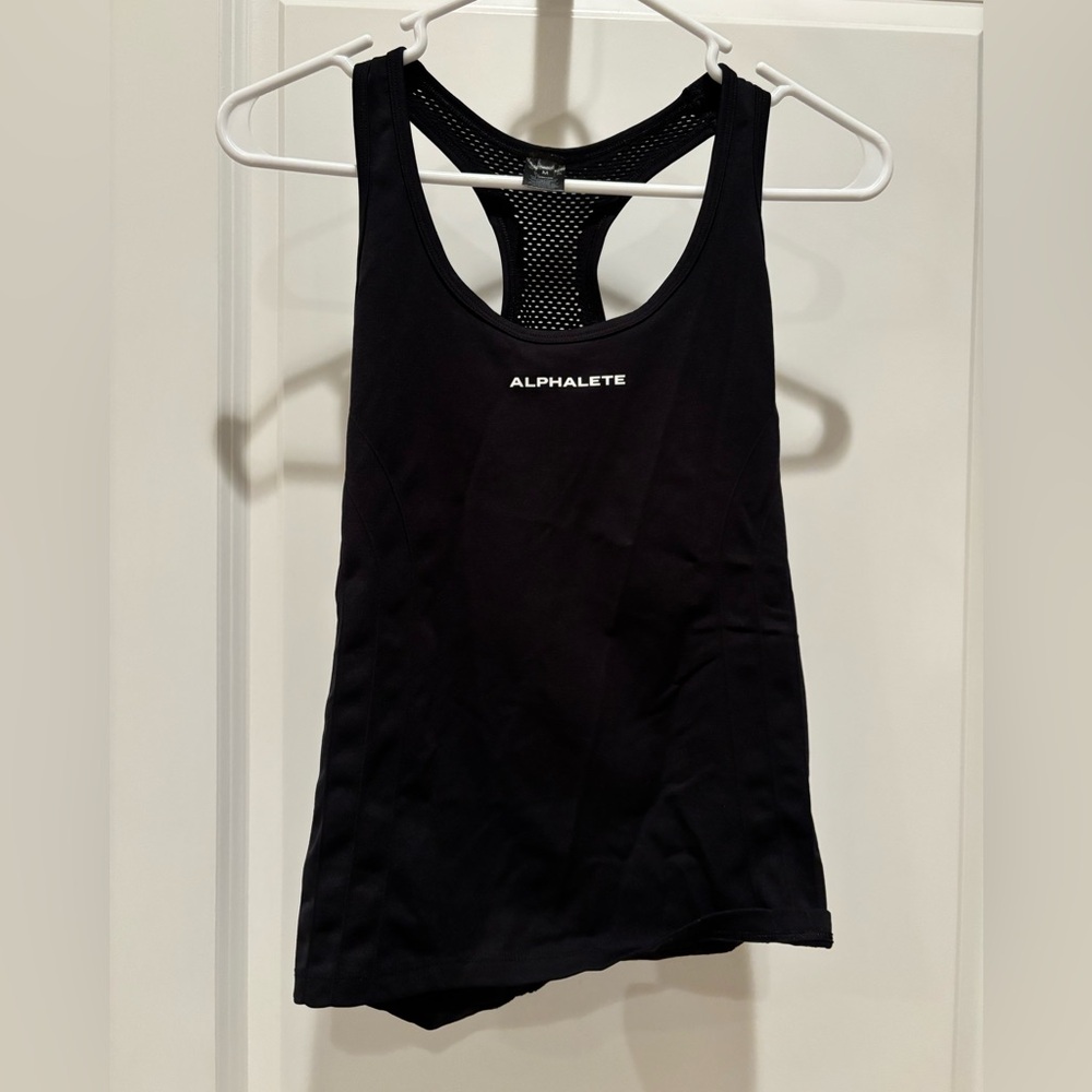 Alphalete Women's Black Racerback Tank Top